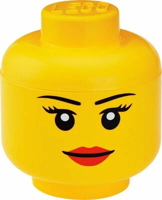 LEGO Oppbevaring L Jente, Gul 1 LEGO Oppbevaring L Jente, Gul