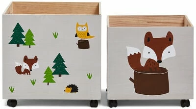 Alice & Fox Oppbevaringsboks 2-Pack, Forest Adventure 5 Alice & Fox Oppbevaringsboks 2-Pack, Forest Adventure - Bilde 5