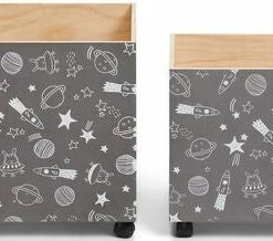 Alice & Fox Oppbevaringsboks 2-pack, Space -jollyroom Butikk 687494 03 3479 4b