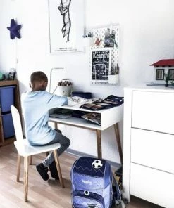 Alice & Fox Felicia Skrivebord Og Stol, Hvit/Natur -jollyroom Butikk 701014 01 2255 3b