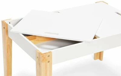 Alice & Fox Lekebord Og Stol Med Oppbevaring, Hvit 10 Alice & Fox Lekebord Og Stol Med Oppbevaring, Hvit - Bilde 10