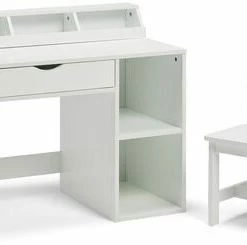 Alice & Fox Skrivebord Med Oppbevaring, Hvit