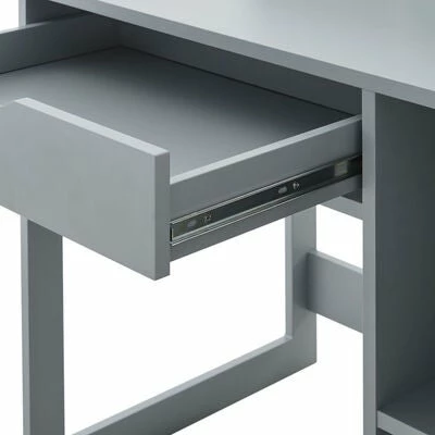Alice & Fox Skrivebord Med Oppbevaring, Grå 3 Alice & Fox Skrivebord Med Oppbevaring, Grå - Bilde 3