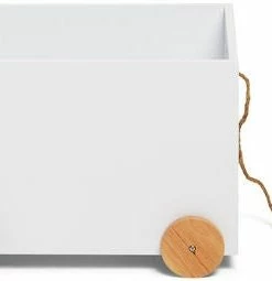 Alice & Fox Oppbevaringskasse M. Hjul, Hvit -jollyroom Butikk 702007 02 2255 4c