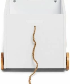 Alice & Fox Oppbevaringskasse M. Hjul, Hvit -jollyroom Butikk 702007 02 2255 4d