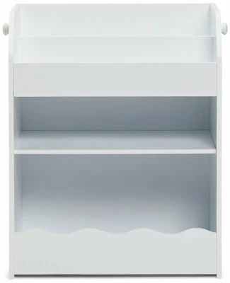 Alice & Fox Bokhylle Med Oppbevaring, Hvit 4 Alice & Fox Bokhylle Med Oppbevaring, Hvit - Bilde 4