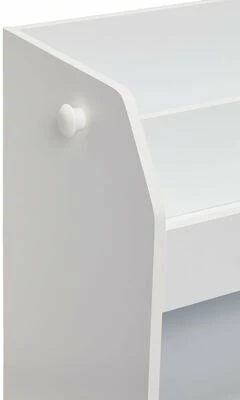 Alice & Fox Bokhylle Med Oppbevaring, Hvit 6 Alice & Fox Bokhylle Med Oppbevaring, Hvit - Bilde 6