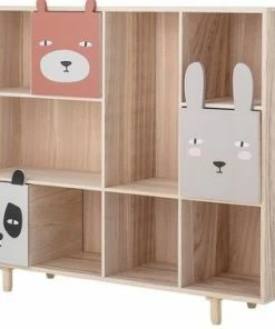 Bloomingville Calle Bokhylle Med Skuffer, Grey