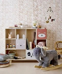 Bloomingville Calle Bokhylle Med Skuffer, Grey -jollyroom Butikk 82046524 2161 3c