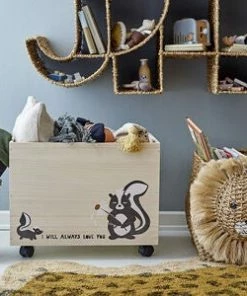 Bloomingville Oppbevaringskurv Harrison, Black -jollyroom Butikk 82050601 2161 3a