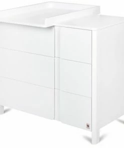 Yappy Kids Kommode Med Stellebord, Hvit