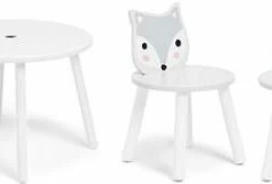 Minitude Stoler & Spillebord Med Oppbevaring, Rev