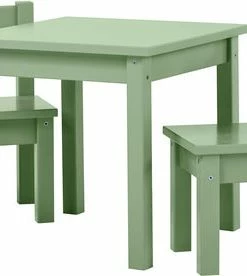Hoppekids Bord Og Stoler Mads, Pale Green