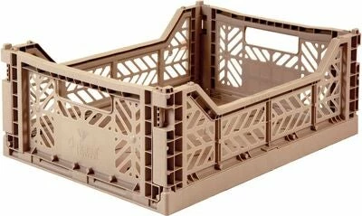 Aykasa Midi Oppbevaringskasse, Warm Taupe 1 Aykasa Midi Oppbevaringskasse, Warm Taupe