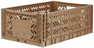 Aykasa Maxi Oppbevaringskasse, Varm Taupe 1 Aykasa Maxi Oppbevaringskasse, Varm Taupe