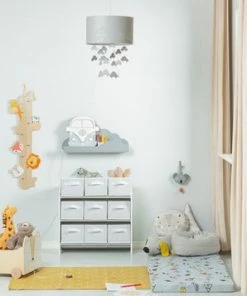 Alice & Fox Vegghylle Sky, Grå -jollyroom Butikk AoF Molnhylla 11 2194 3c