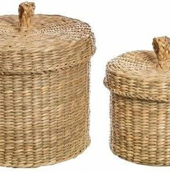 Sass & Belle Oppbevaringskurv 2-pack, Natur -jollyroom Butikk BASK036 3412 4a