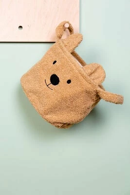 Childhome Oppbevaringskurv Teddy 25x20, Beige 4 Childhome Oppbevaringskurv Teddy 25x20, Beige - Bilde 4