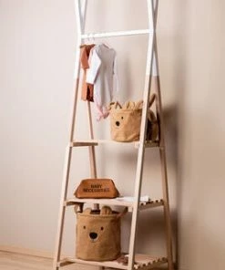 Childhome Oppbevaringskurv Teddy 25x20, Beige 10 Childhome Oppbevaringskurv Teddy 25x20, Beige -jollyroom Butikk CCBTB20 3215 3d