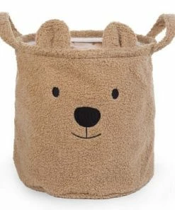 Childhome Oppbevaringskurv Teddy 30x30, Beige
