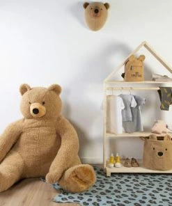 Childhome Oppbevaringskurv Teddy 30x30, Beige 10 Childhome Oppbevaringskurv Teddy 30x30, Beige -jollyroom Butikk CCBTB30 3215 3c