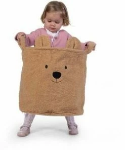 Childhome Oppbevaringskurv Teddy 40x40, Beige 7 Childhome Oppbevaringskurv Teddy 40x40, Beige -jollyroom Butikk CCBTB40 3215 3b