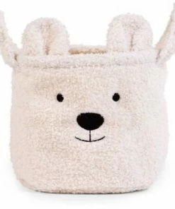 Childhome Teddy Kurv Liten, Off White