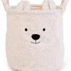 Childhome Oppbevaringskurv Teddy, Off-white