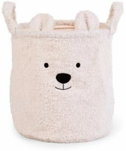 Childhome Oppbevaringskurv Teddy, Off-white