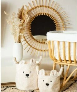 Childhome Oppbevaringskurv Teddy, Off-white 5 Childhome Oppbevaringskurv Teddy, Off-white -jollyroom Butikk CCBTW30 3215 3