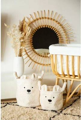 Childhome Oppbevaringskurv Teddy, Off-white 3 Childhome Oppbevaringskurv Teddy, Off-white - Bilde 3