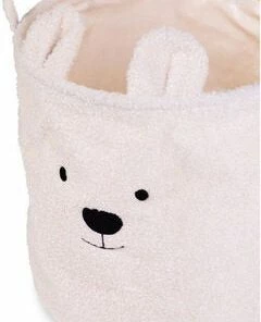 Childhome Oppbevaringskurv 3-pakning Teddy, Off-white -jollyroom Butikk CCBTWSET 3215 4a