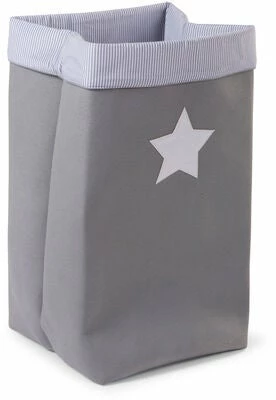 Childhome Oppbevaringsboks Stor, Grey Stripes 1 Childhome Oppbevaringsboks Stor, Grey Stripes