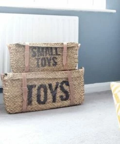 Childhome Oppbevaringsboks 2 Pack Small Toys 18 Childhome Oppbevaringsboks 2 Pack Small Toys -jollyroom Butikk CHRBTOY 3215 3a