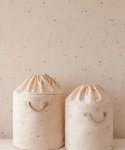 Nobodinoz Leketøyspose, Gull/Rosa -jollyroom Butikk D17BAMBOOLARGE 010 3758 3b