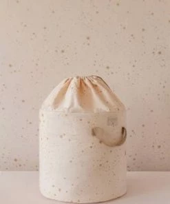 Nobodinoz Leketøyspose, Gull/Rosa -jollyroom Butikk D17BAMBOOLARGE 010 3758 3c