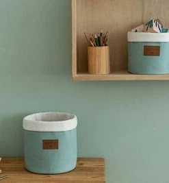 Nobodinoz Tango Oppbevaringskurv 24x19, Grønn -jollyroom Butikk D17TANGOMEDIUM 009 3758 3c