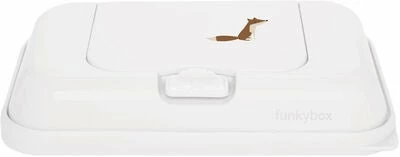 Funkybox ToGo Oppbevaringsboks Våtservietter, Funky Fox 1 Funkybox ToGo Oppbevaringsboks Våtservietter, Funky Fox