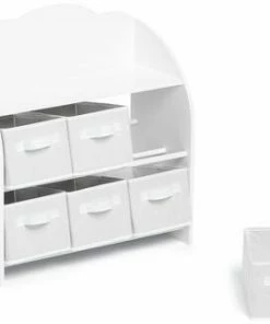 Alice & Fox Kommode Med 6 Skuffer, Hvit -jollyroom Butikk FSR020 W 2194 3a