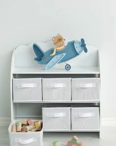 Alice & Fox Kommode Med 6 Skuffer, Hvit -jollyroom Butikk FSR020 W 2194 3b