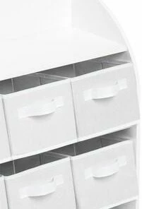 Alice & Fox Kommode Med 6 Skuffer, Hvit -jollyroom Butikk FSR020 W 2194 4a