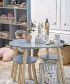 JaBaDaBaDo Bord Og Krakker, Grå -jollyroom Butikk H13221 1116 3b