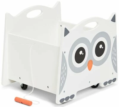 Minitude Oppbevaringskasse Med Drasnøre, Ugle 1 Minitude Oppbevaringskasse Med Drasnøre, Ugle