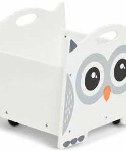 Minitude Oppbevaringskasse Med Drasnøre, Ugle 8 Minitude Oppbevaringskasse Med Drasnøre, Ugle -jollyroom Butikk HNF9034 3874 3