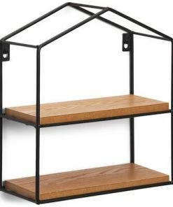 Alice & Fox Ivy Vegghylle Hus, Svart