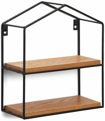 Alice & Fox Ivy Vegghylle Hus, Svart 1 Alice & Fox Ivy Vegghylle Hus, Svart