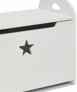 Alice & Fox Stjerne Oppbevaringsbenk, Hvit -jollyroom Butikk HT 14608 2194 4a