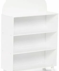 Alice & Fox Bokhylle Bjørn, Hvit