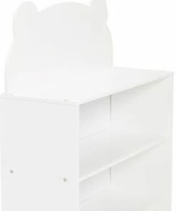 Alice & Fox Bokhylle Bjørn, Hvit -jollyroom Butikk HT 14609 2194 4c