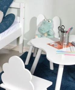 Alice & Fox Bord Og Stol Dyr, Hvit -jollyroom Butikk HT 14611 2194 3e